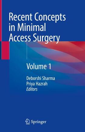 Hazrah / Sharma |  Recent Concepts in Minimal Access Surgery | Buch |  Sack Fachmedien