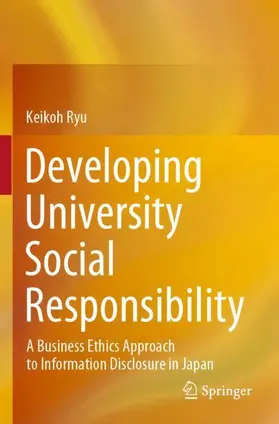 Ryu |  Developing University Social Responsibility | Buch |  Sack Fachmedien
