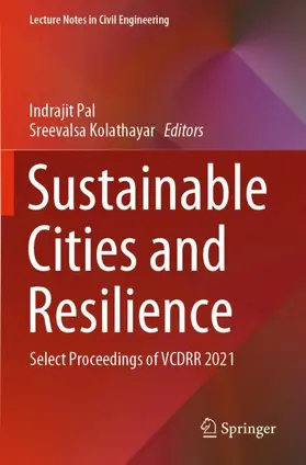 Kolathayar / Pal |  Sustainable Cities and Resilience | Buch |  Sack Fachmedien