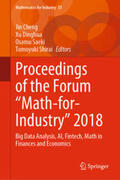 Cheng / Dinghua / Saeki |  Proceedings of the Forum "Math-for-Industry" 2018 | eBook | Sack Fachmedien