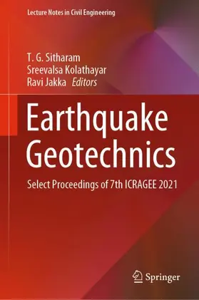 Sitharam / Jakka / Kolathayar |  Earthquake Geotechnics | Buch |  Sack Fachmedien