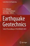 Sitharam / Jakka / Kolathayar |  Earthquake Geotechnics | Buch |  Sack Fachmedien