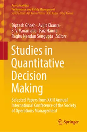 Ghosh / Khanra / Vanamalla |  Studies in Quantitative Decision Making | eBook | Sack Fachmedien