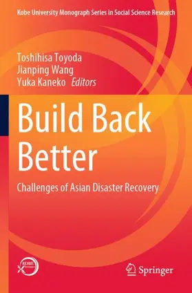 Toyoda / Kaneko / Wang |  Build Back Better | Buch |  Sack Fachmedien