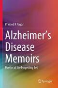 Nayar |  Alzheimer's Disease Memoirs | Buch |  Sack Fachmedien
