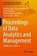 Gupta / Polkowski / Castillo |  Proceedings of Data Analytics and Management | Buch |  Sack Fachmedien