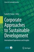 Franco |  Corporate Approaches to Sustainable Development | Buch |  Sack Fachmedien