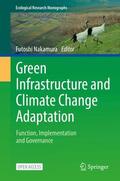 Nakamura |  Green Infrastructure and Climate Change Adaptation | Buch |  Sack Fachmedien
