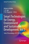 Kolhe / Diagavane / Jaju |  Smart Technologies for Energy, Environment and Sustainable Development, Vol 2 | Buch |  Sack Fachmedien