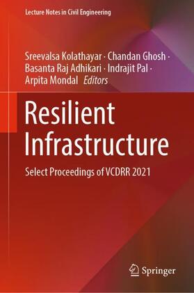 Kolathayar / Ghosh / Mondal |  Resilient Infrastructure | Buch |  Sack Fachmedien