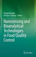Panesar / Chandra |  Nanosensing and Bioanalytical Technologies in Food Quality Control | Buch |  Sack Fachmedien