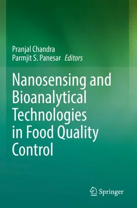 Chandra / Panesar |  Nanosensing and Bioanalytical Technologies in Food Quality Control | Buch |  Sack Fachmedien