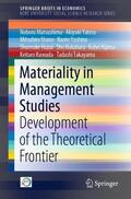 Matsushima / Yatera / Urano |  Materiality in Management Studies | Buch |  Sack Fachmedien