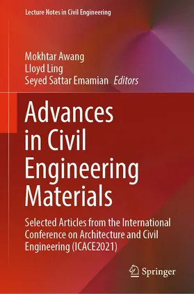 Awang / Ling / Emamian | Advances in Civil Engineering Materials | E-Book | sack.de