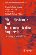Sharma / Peng / Zaitsev |  Micro-Electronics and Telecommunication Engineering | eBook | Sack Fachmedien