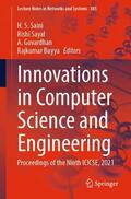 Saini / Buyya / Sayal |  Innovations in Computer Science and Engineering | Buch |  Sack Fachmedien