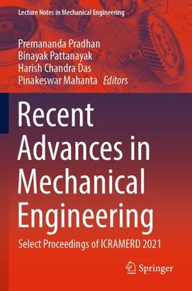 Pradhan / Mahanta / Pattanayak |  Recent Advances in Mechanical Engineering | Buch |  Sack Fachmedien