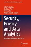 Rao / Patel / Raj |  Security, Privacy and Data Analytics | eBook | Sack Fachmedien