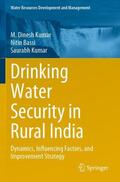 Dinesh Kumar / Kumar / Bassi |  Drinking Water Security in Rural India | Buch |  Sack Fachmedien