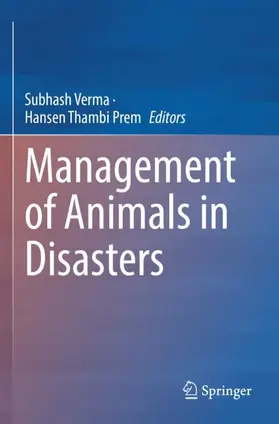 Prem / Verma |  Management of Animals in Disasters | Buch |  Sack Fachmedien