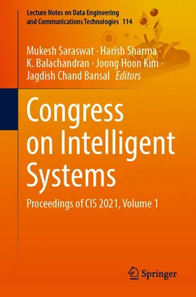 Saraswat / Sharma / Balachandran | Congress on Intelligent Systems | E-Book | sack.de