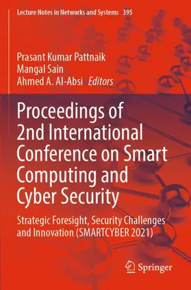 Pattnaik / Al-Absi / Sain |  Proceedings of 2nd International Conference on Smart Computing and Cyber Security | Buch |  Sack Fachmedien
