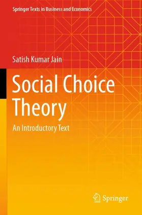 Jain |  Social Choice Theory | Buch |  Sack Fachmedien