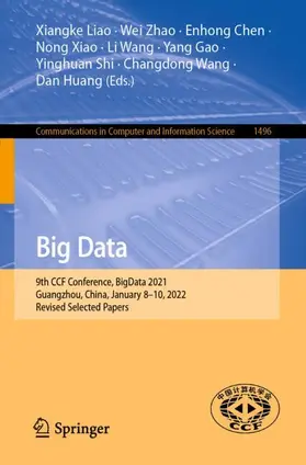 Liao / Zhao / Chen | Big Data | Buch | 978-981-16-9708-1 | www.sack.de