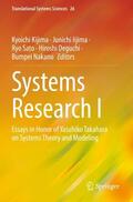 Kijima / Iijima / Nakano |  Systems Research I | Buch |  Sack Fachmedien