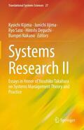 Kijima / Iijima / Nakano |  Systems Research II | Buch |  Sack Fachmedien