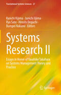 Kijima / Iijima / Sato |  Systems Research II | eBook | Sack Fachmedien