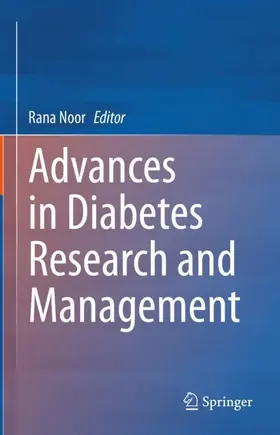 Noor | Advances in Diabetes Research and Management | Buch | 978-981-19-0026-6 | www.sack.de