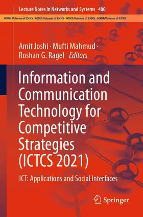 Joshi / Mahmud / Ragel | Information and Communication Technology for Competitive Strategies (ICTCS 2021) | E-Book | sack.de
