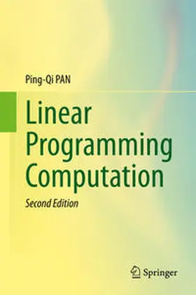 PAN |  Linear Programming Computation | eBook | Sack Fachmedien