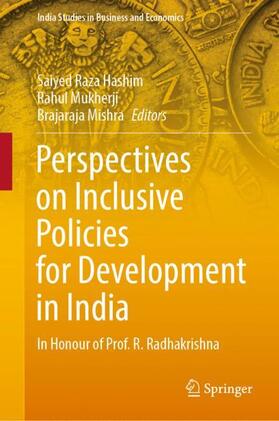 Hashim / Mishra / Mukherji |  Perspectives on Inclusive Policies for Development in India | Buch |  Sack Fachmedien