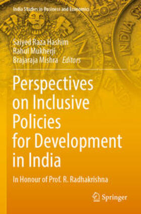 Hashim / Mishra / Mukherji |  Perspectives on Inclusive Policies for Development in India | Buch |  Sack Fachmedien