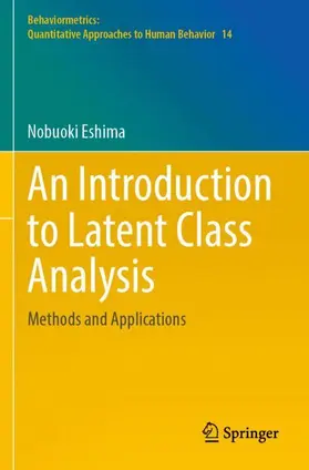 Eshima |  An Introduction to Latent Class Analysis | Buch |  Sack Fachmedien