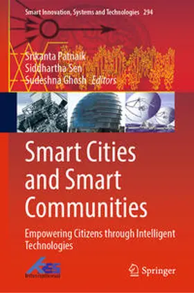 Patnaik / Sen / Ghosh |  Smart Cities and Smart Communities | eBook | Sack Fachmedien