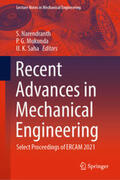 Narendranth / Mukunda / Saha |  Recent Advances in Mechanical Engineering | eBook | Sack Fachmedien