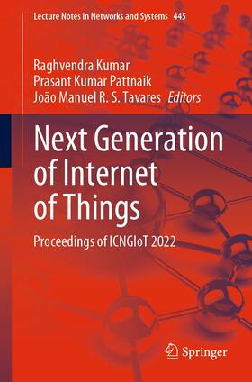 Kumar / Pattnaik / R. S. Tavares | Next Generation of Internet of Things | E-Book | sack.de