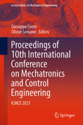 Conte / Sename |  Proceedings of 10th International Conference on Mechatronics and Control Engineering | eBook | Sack Fachmedien