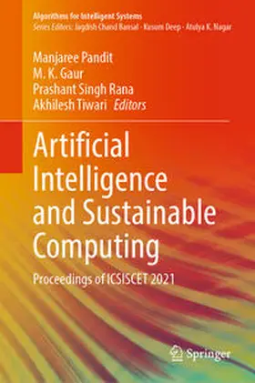 Pandit / Gaur / Rana |  Artificial Intelligence and Sustainable Computing | eBook | Sack Fachmedien
