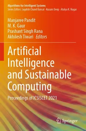 Pandit / Tiwari / Gaur |  Artificial Intelligence and Sustainable Computing | Buch |  Sack Fachmedien