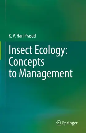 Prasad |  Insect Ecology: Concepts to Management | Buch |  Sack Fachmedien