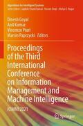 Goyal / Paprzycki / Kumar |  Proceedings of the Third International Conference on Information Management and Machine Intelligence | Buch |  Sack Fachmedien