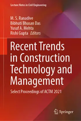 Ranadive / Das / Mehta | Recent Trends in Construction Technology and Management | E-Book | sack.de