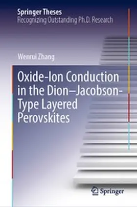 Zhang | Oxide-Ion Conduction in the Dion–Jacobson-Type Layered Perovskites | E-Book | www.sack.de