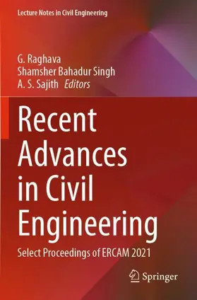 Raghava / Sajith / Singh |  Recent Advances in Civil Engineering | Buch |  Sack Fachmedien