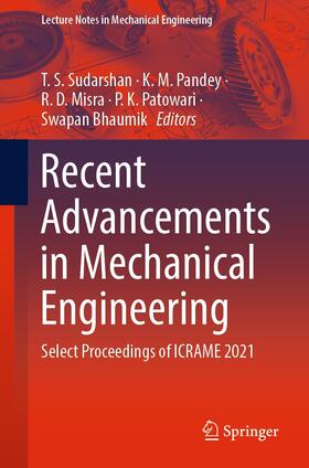 Sudarshan / Pandey / Misra | Recent Advancements in Mechanical Engineering | E-Book | sack.de