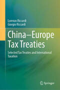 Riccardi |  China–Europe Tax Treaties | eBook | Sack Fachmedien